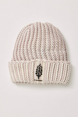 Apres Ski Knit Beanie / Winter White