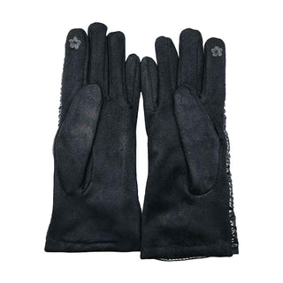 Puffer Smart Touch Gloves / Black