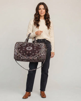Bandana Duffel Bag / Brown