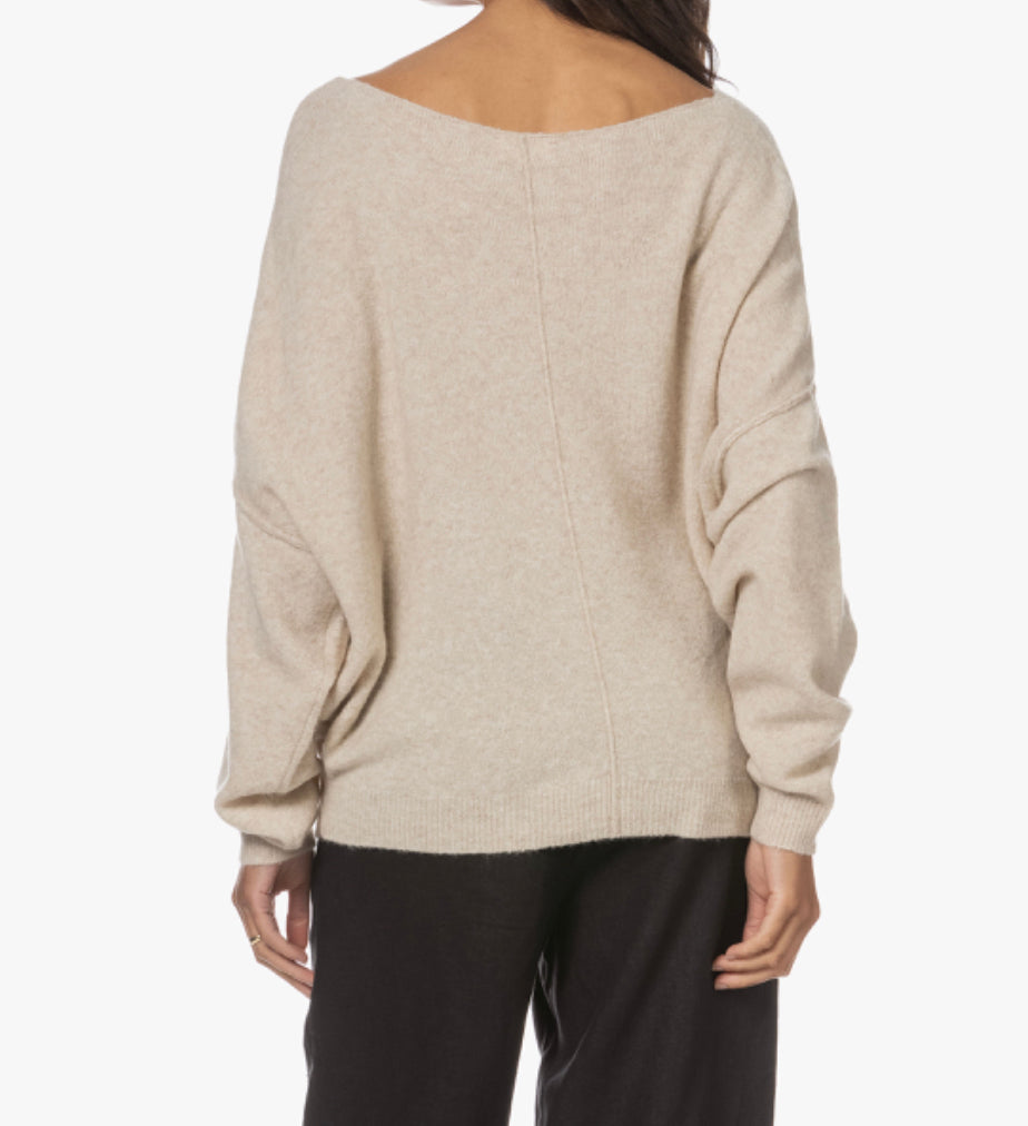 Damsville Boat Neck Sweater