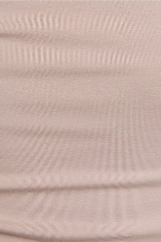 Tube Top with High Western Stretch Fabric / Warm Grey