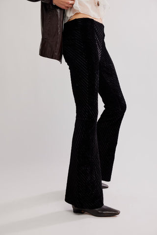 Penny Pull On Velvet/ Black