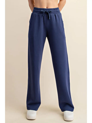 Modal Scuba Straight Pant / Smokey Navy