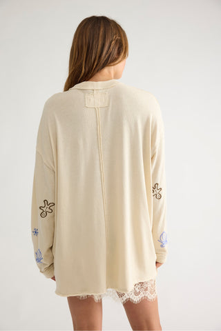 Ava Long Sleeve / Ivory Combo
