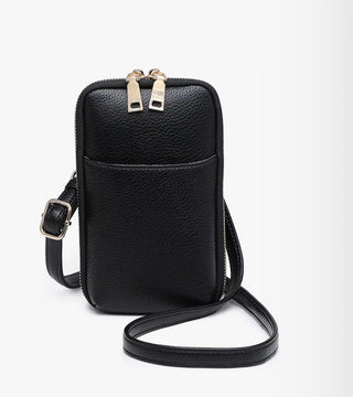 Payton Crossbody Wallet / Light Gold