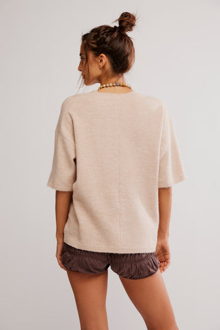 Margot Sweater Tee / Pearl Melange