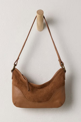 Sindy Leather Shoulder Bag / Cognac