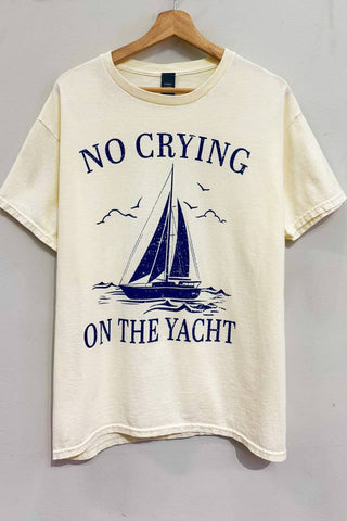 No Crying on the Yacht Shirt