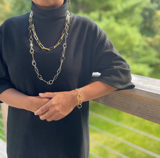 DOR131 Gold Chain Necklace