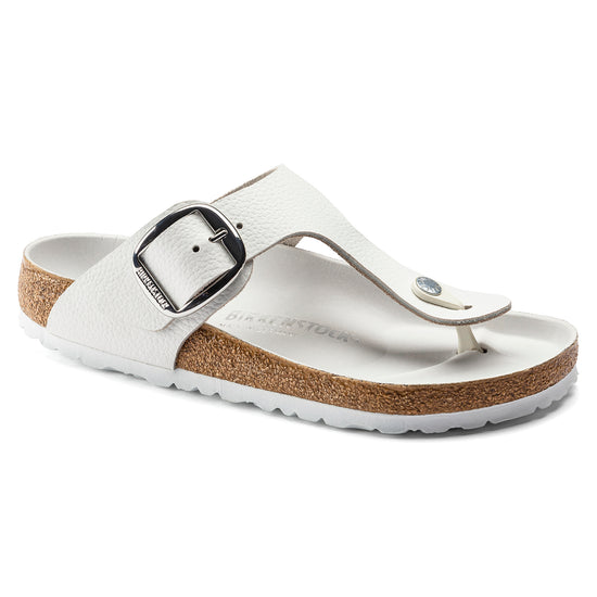 Gizeh Big Buckle Leather White