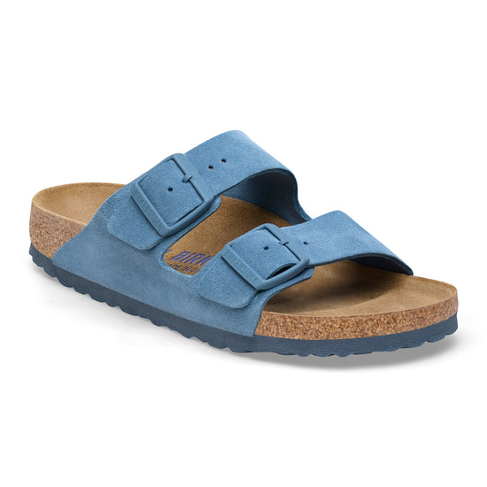 Arizona Soft Footbed Suede Leather Elemental Blue