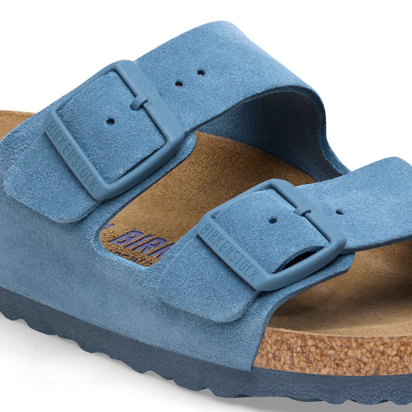 Arizona Soft Footbed Suede Leather Elemental Blue