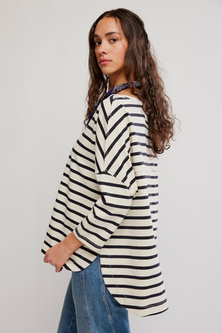 2 Sense Long Sleeve / Ivory Combo
