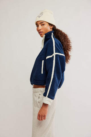 Mountain High 1/2 Zip / Navy Combo