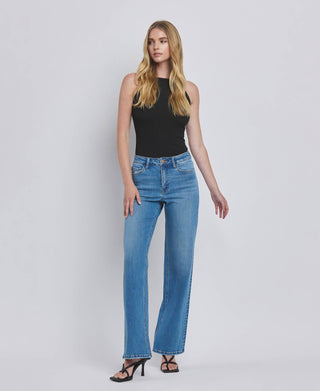 High Rise Wide Leg Jeans