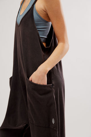 Hot Shot Onesie / Washed Black