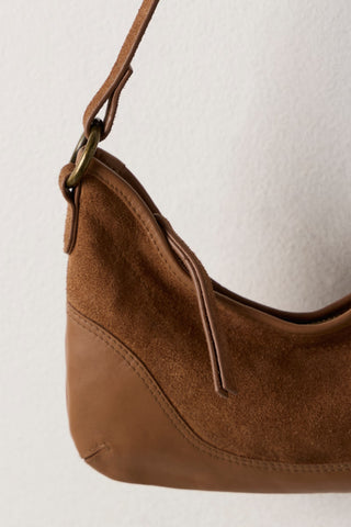 Sindy Leather Shoulder Bag / Cognac