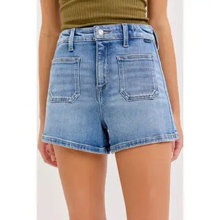 High Rise Sailor Shorts