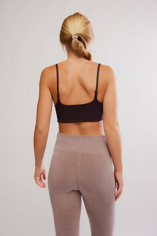 Tighten Up Mini Bra / Chocolate