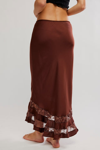 Long Lost Lover 1/2 Slip / Spiced Chocolate