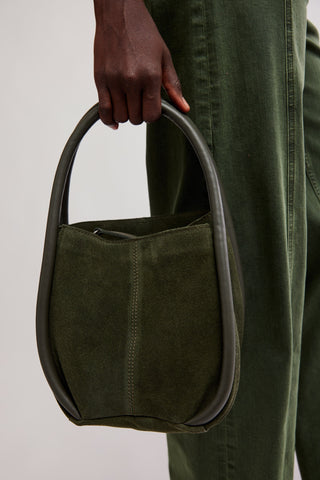Barlow Bucket Bag / Dark Olive