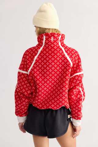 Printed Mountain High 1/2 Candy Apple Birdseye