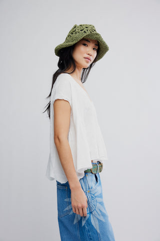 Swing Along W Me Tee / Clean Ivory