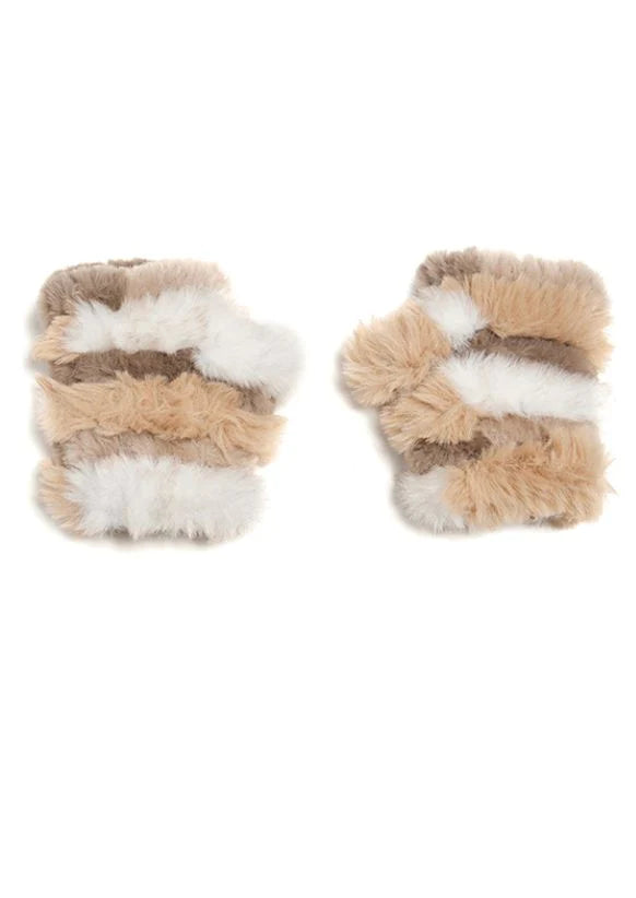 Faux Fur Mandy Mittens