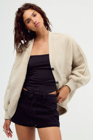 Cabin Hero Cardi / Morning Oat