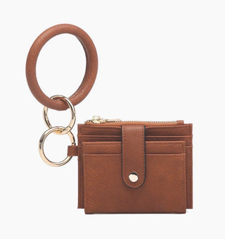 Sammie Mini Snap Wallet w / Bangle / Brown