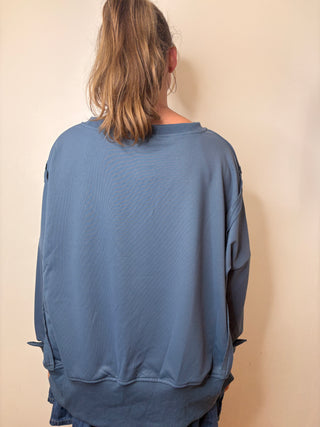 Cape Cod Crewneck / Blue