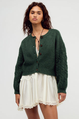 Thistle Cardi / Pine Needle