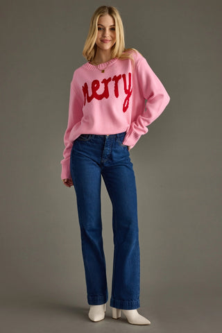 Merry Sweater / Pink
