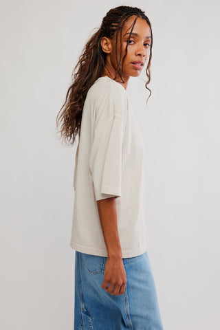 Perfect Oversized Tee / Morning Oat