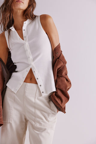 Breezy Denim Pull On / Bright Lights
