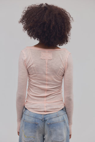 Siren Long Sleeve / Blushing Peony