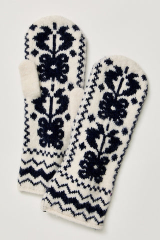 Folk Mitten / Nighttime X Ivory