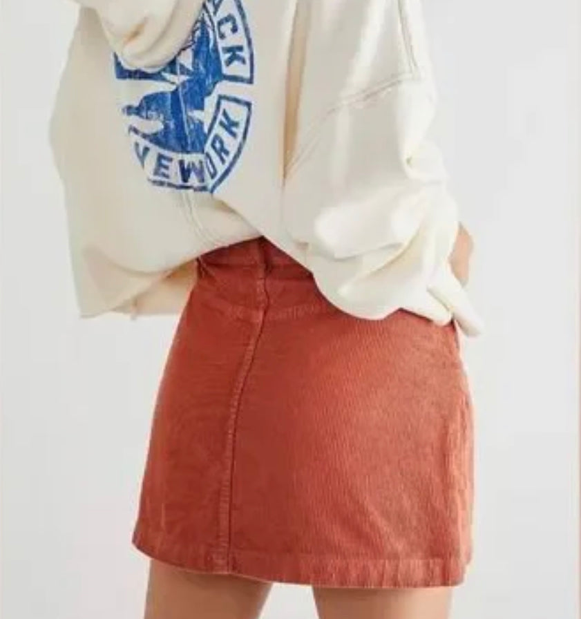 Ray Cord Skirt