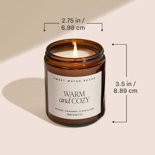 Christmas 9 oz Soy Candle - Christmas Home Decor & Gifts