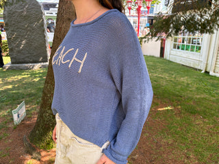 Beach Top Cotton / Denim Heather