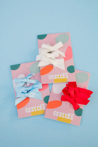 Teeny Satin Bows 3-Pack