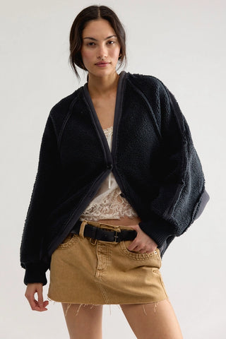 Cabin Hero Cardi / Ebony