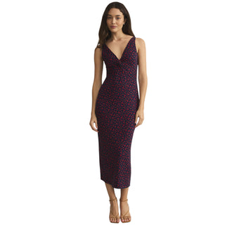 Eleve La Rosa Ditsy Midi Dress / Eclipse