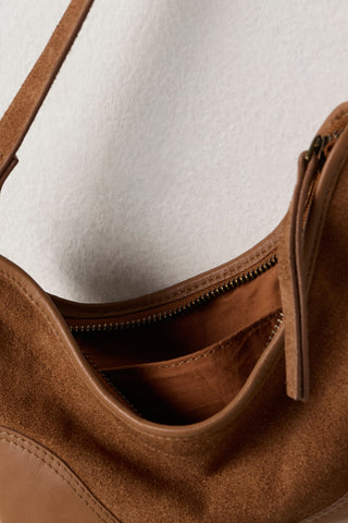 Sindy Leather Shoulder Bag / Cognac