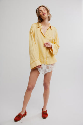 Linen Laurel Top / Early Bloomer