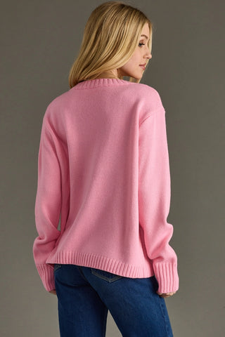 Merry Sweater / Pink