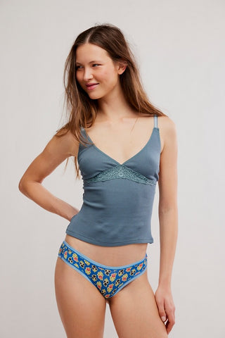 Made You Blush Lounge Tank / Storm Water