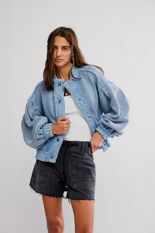 Cute In This Cardi / Dusty Blue