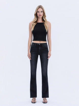 High Rise Slim Bootcut / Dark Wash