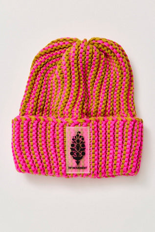 Apres Ski Knit Beanie / Dried Palm